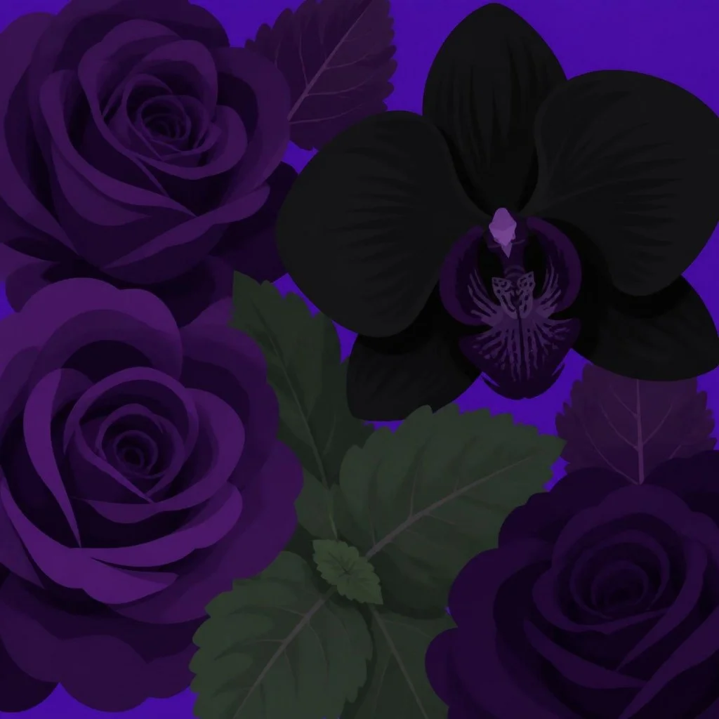 [8235] Esencia Flor Black