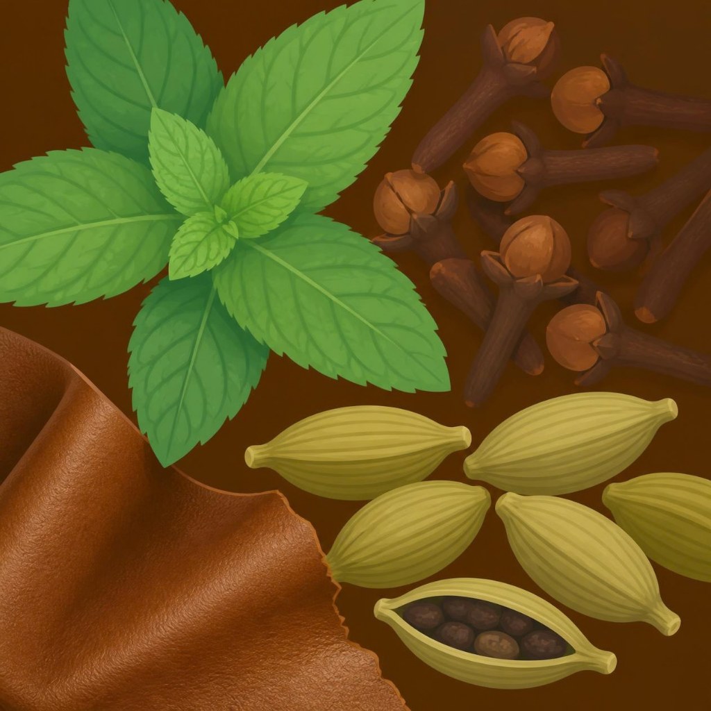 [8164] Esencia Menta,Especias,Cuero