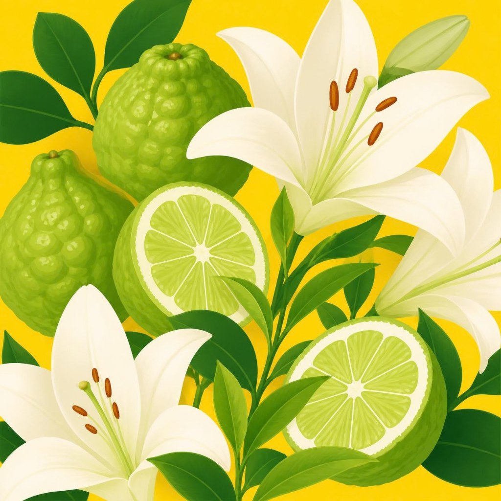 [9354] Vela aromática Bergamota, te vede y almizcle blanco